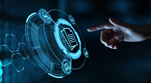 digital touch screen art