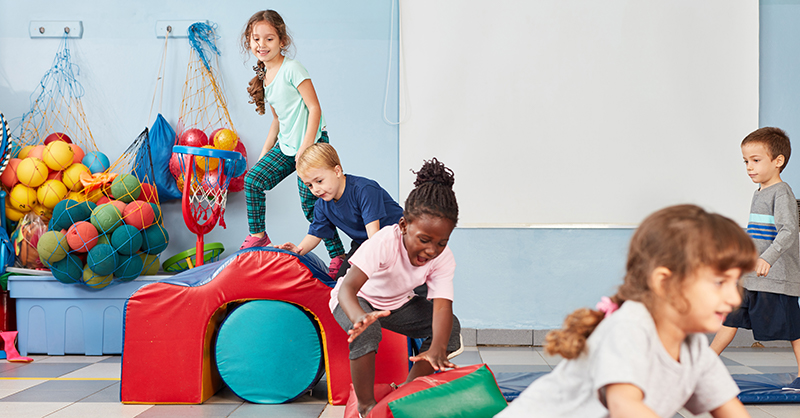 Children Playing with Toys
