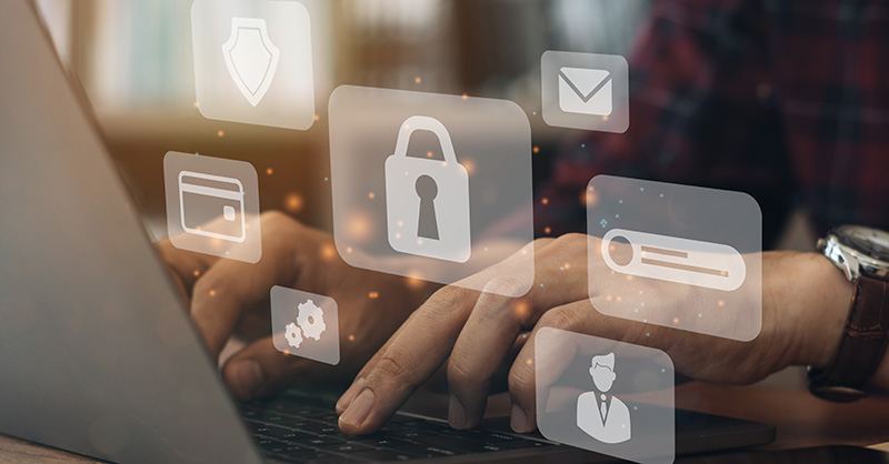 Business ensuring data privacy compliance