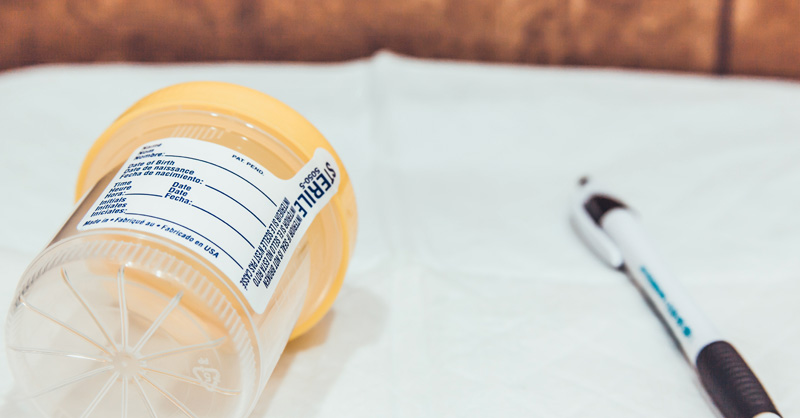 Medical bio sample bottle with pen