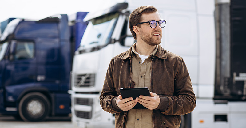 Motor Truck Cargo Worker Preventing Strategic Cargo Theft