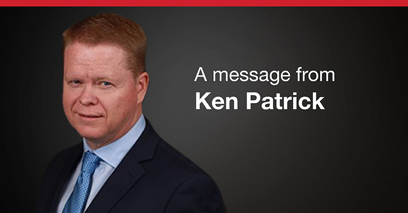 Ken Patrick headshot for From the Executive article
