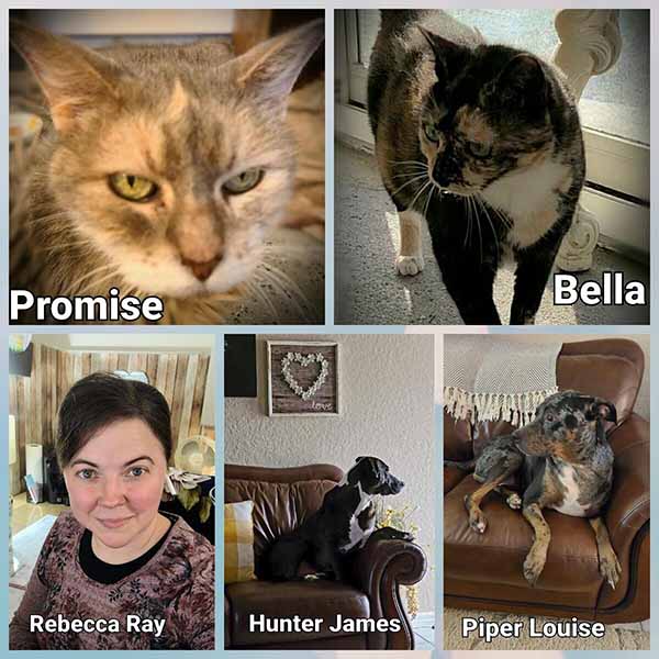 Bella, Piper, Hunter, Promise