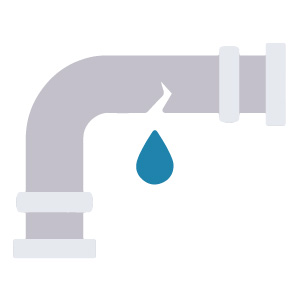 leaking pipe leaking pipe icon