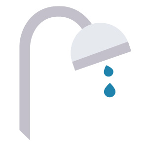 dripping shower dripping shower icon