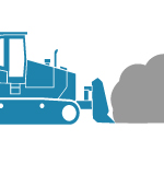 bulldozer bulldozer icon