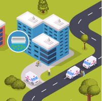 A senior living complex with faulty HVAC systems