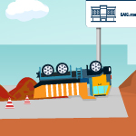 Riskopolis icon truck overturned