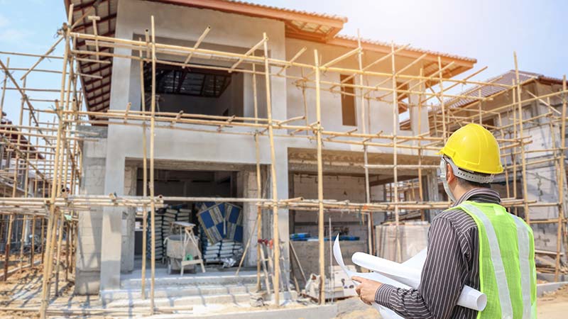construction worker at a job site