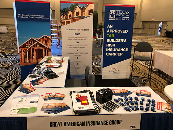 Texas Sunbelt Builders Show Great American Trade Booth