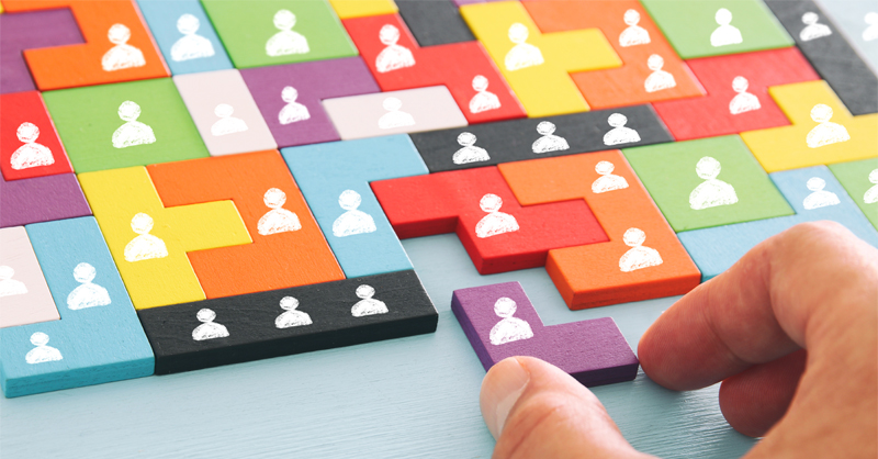 puzzle pieces fitting together